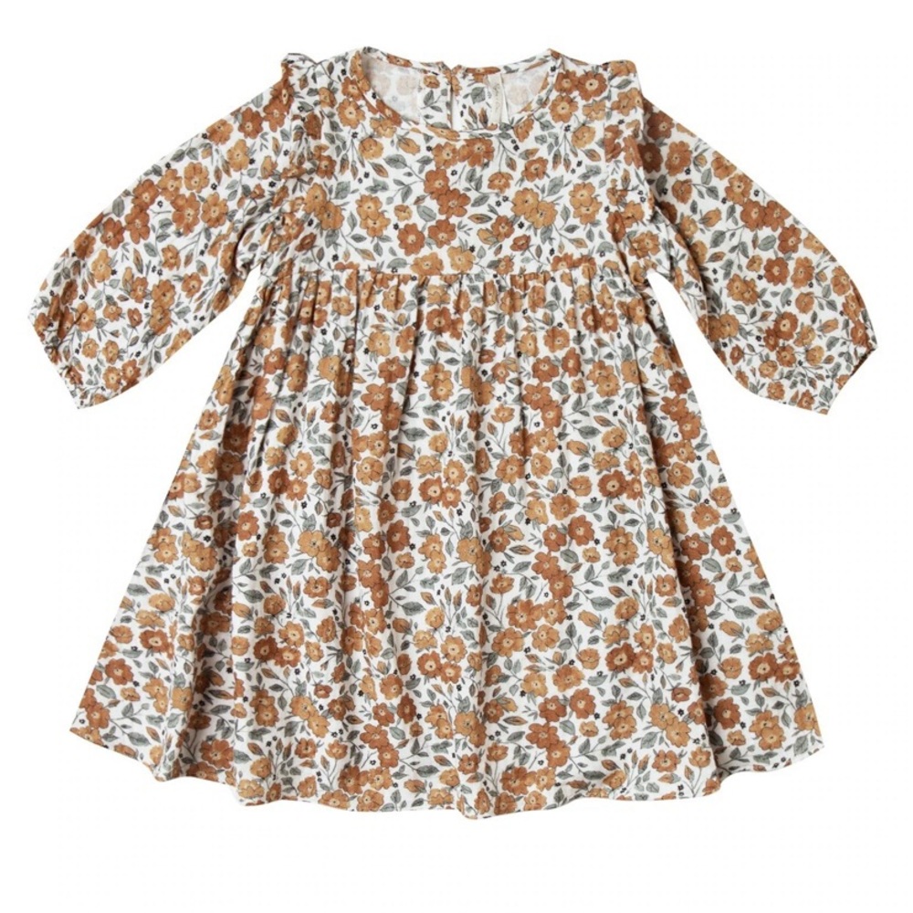 Rylee + Cru piper dress. Original bloom print.
